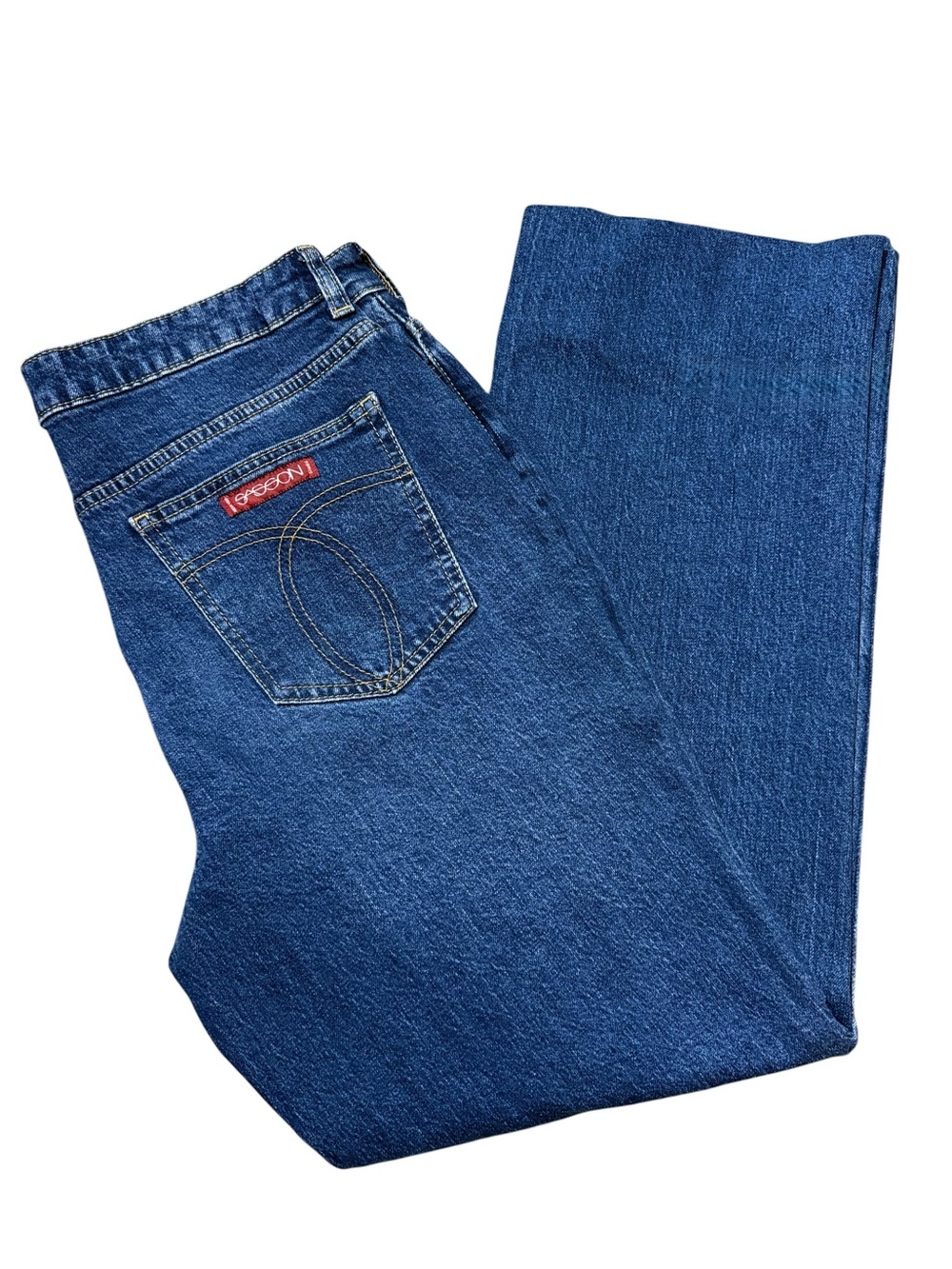 Johnny Was Sasson Sancere Straight Leg Jean‎ Blue NWT Size 33 RD1324-9